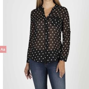 Kut From the Kloth Polka dot blouse